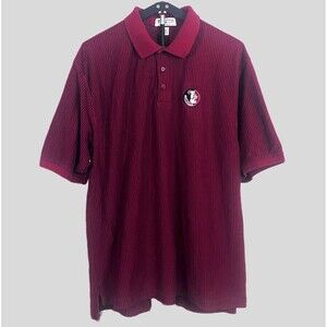 Boca Classics VTG FSU Men’s Sz 2XL Burgundy Embroidered Logo